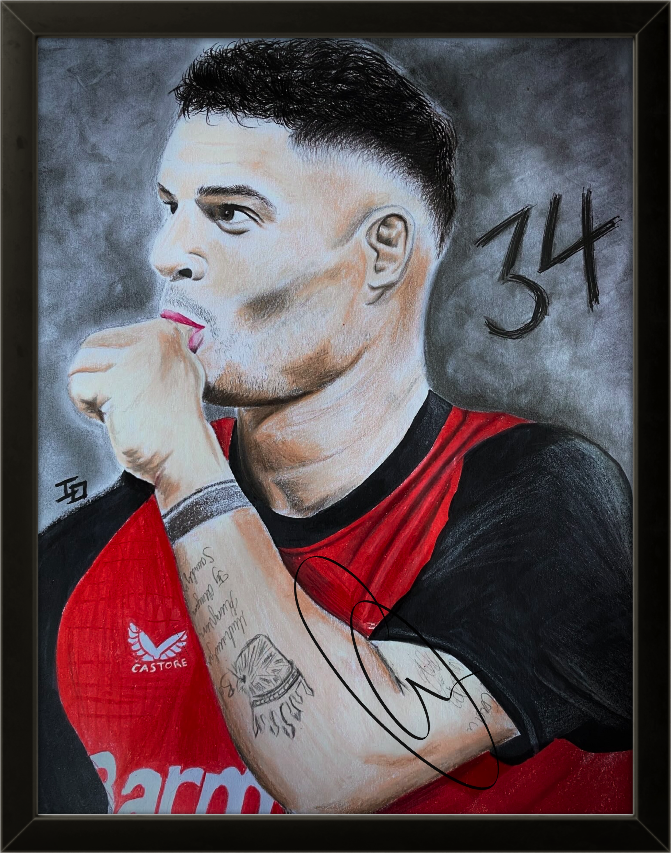 Granit Xhaka IO (Signatur)