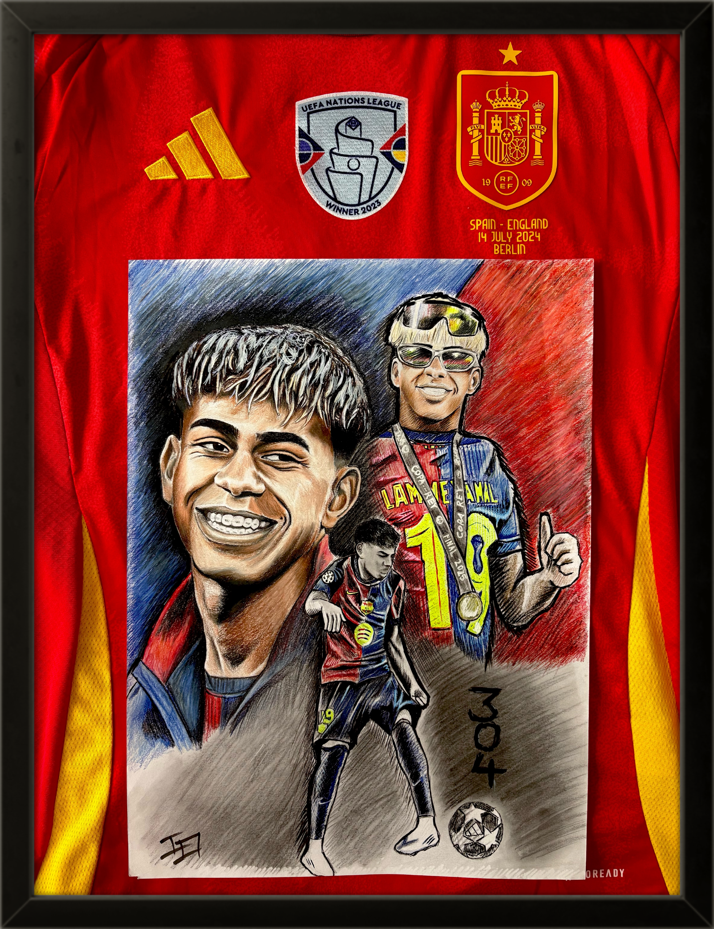 Lamine Yamal x SPANIEN IO