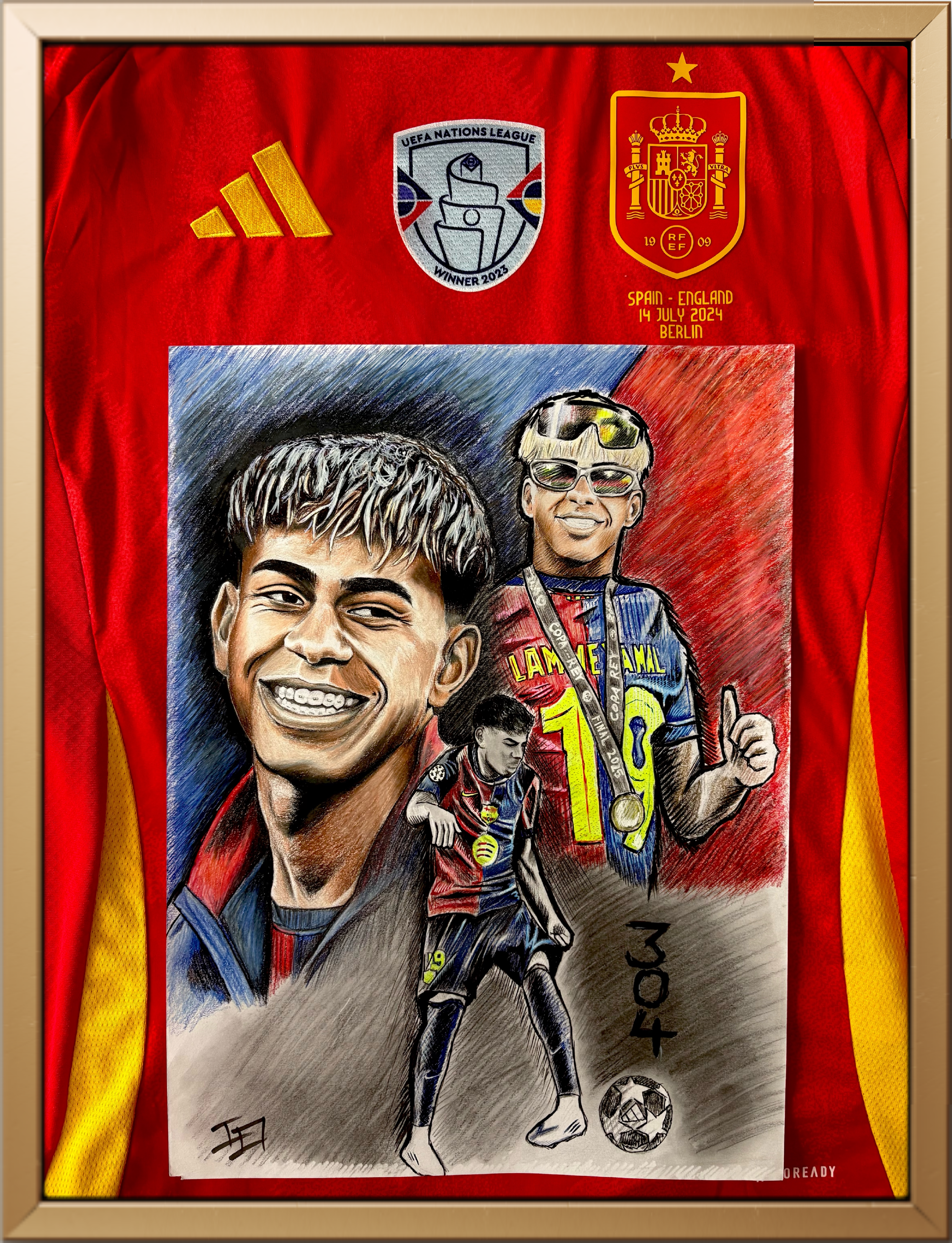 Lamine Yamal x SPANIEN IO