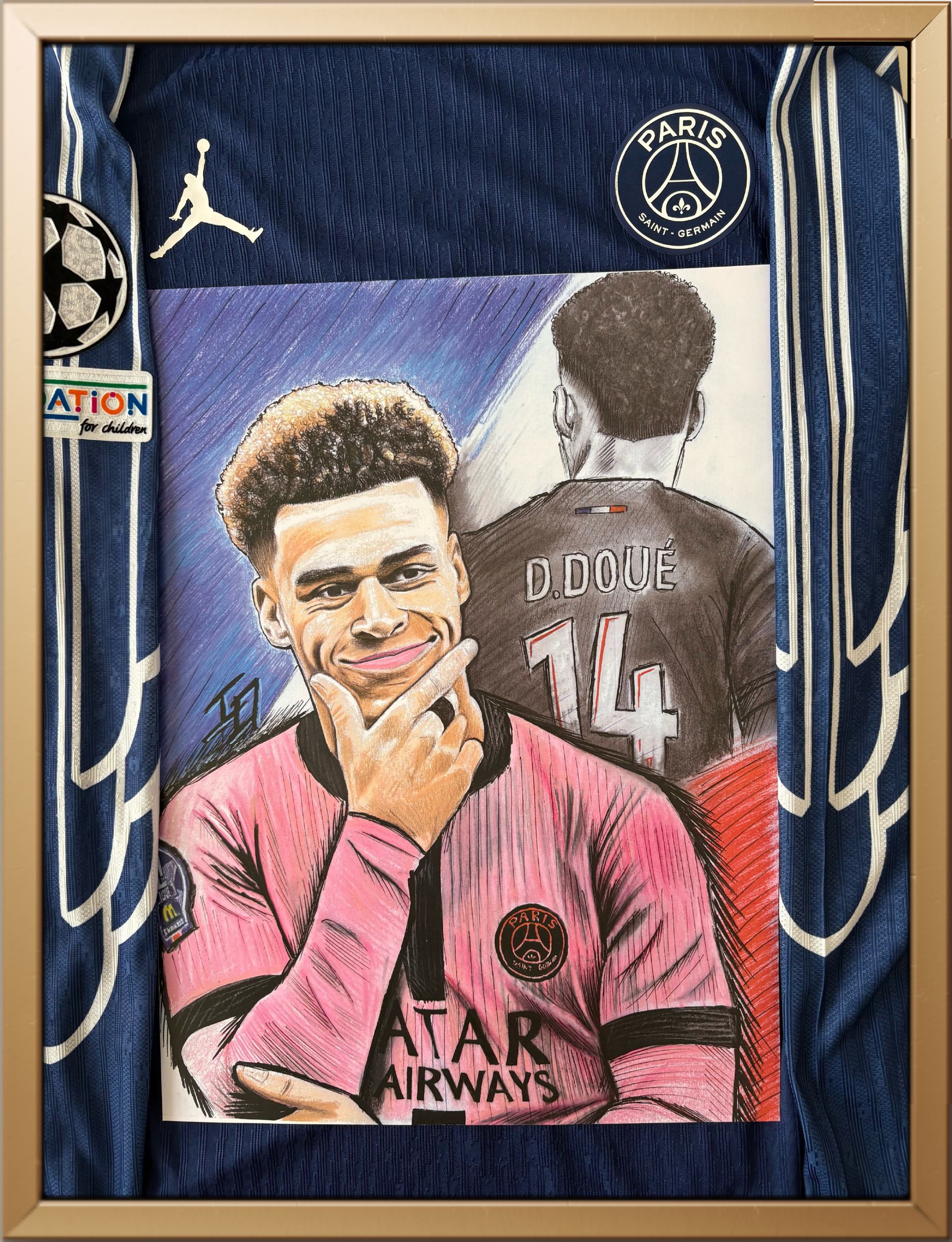 Desire Doue x PSG 4. IO