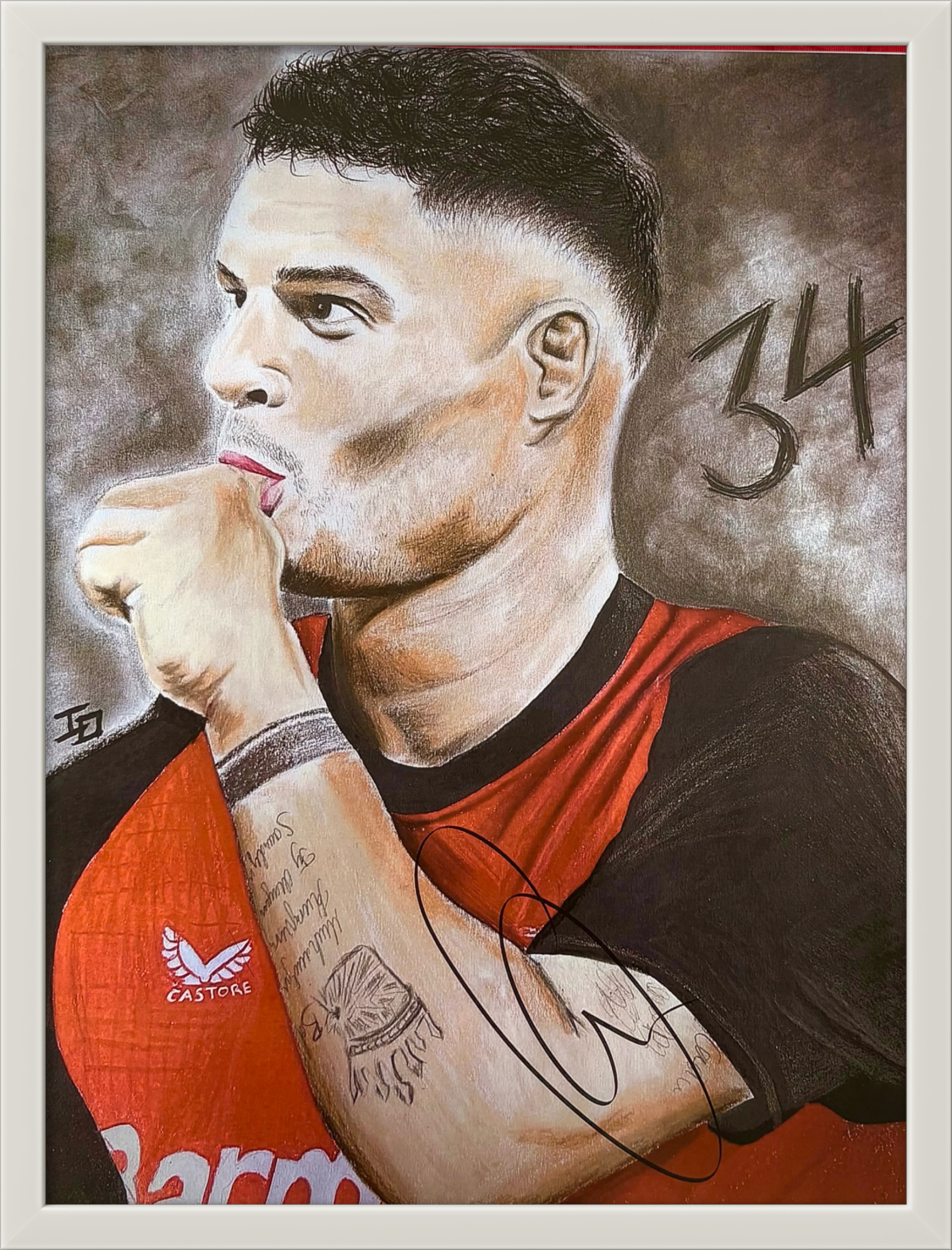 Granit Xhaka IO (Signatur)