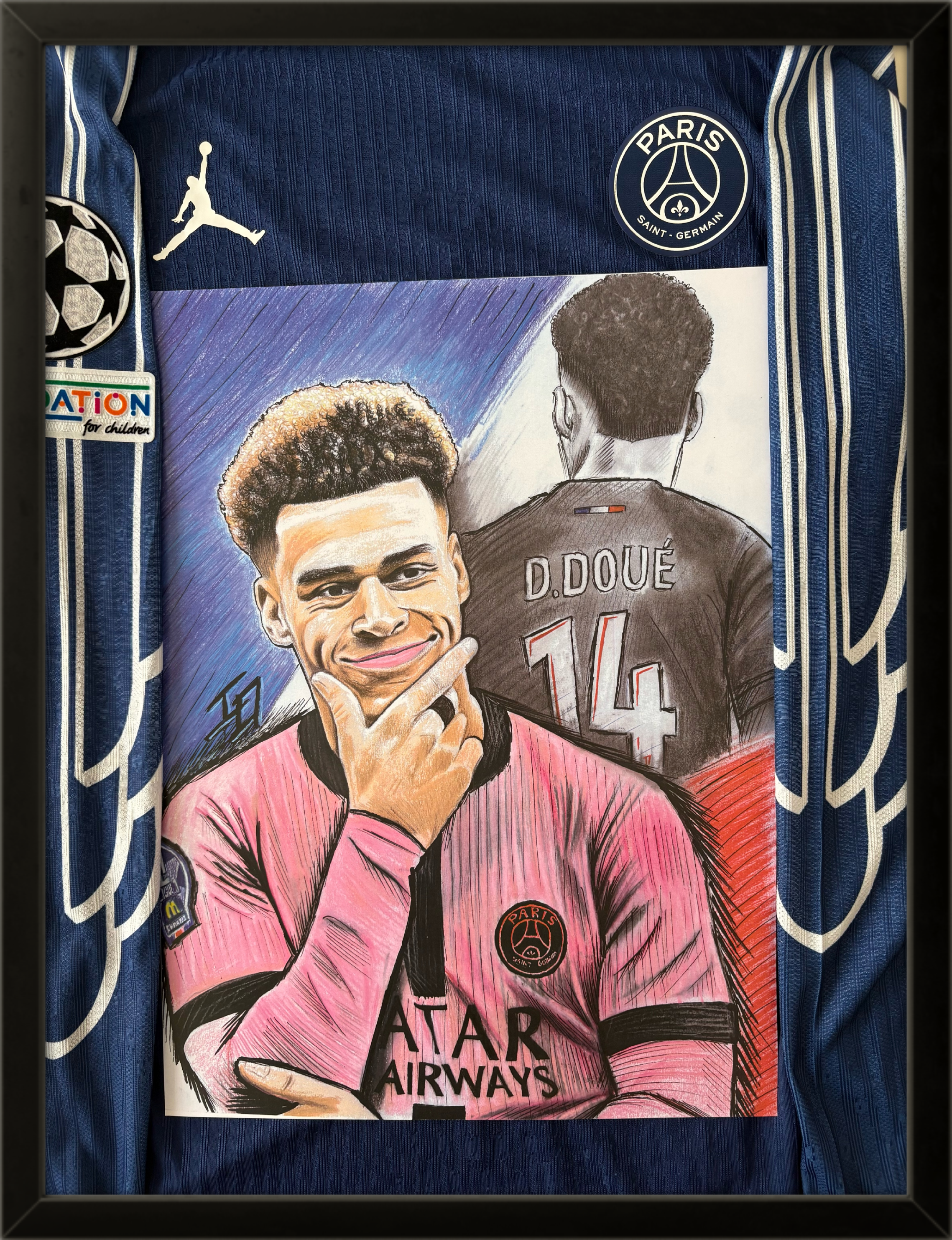 Desire Doue x PSG 4. IO