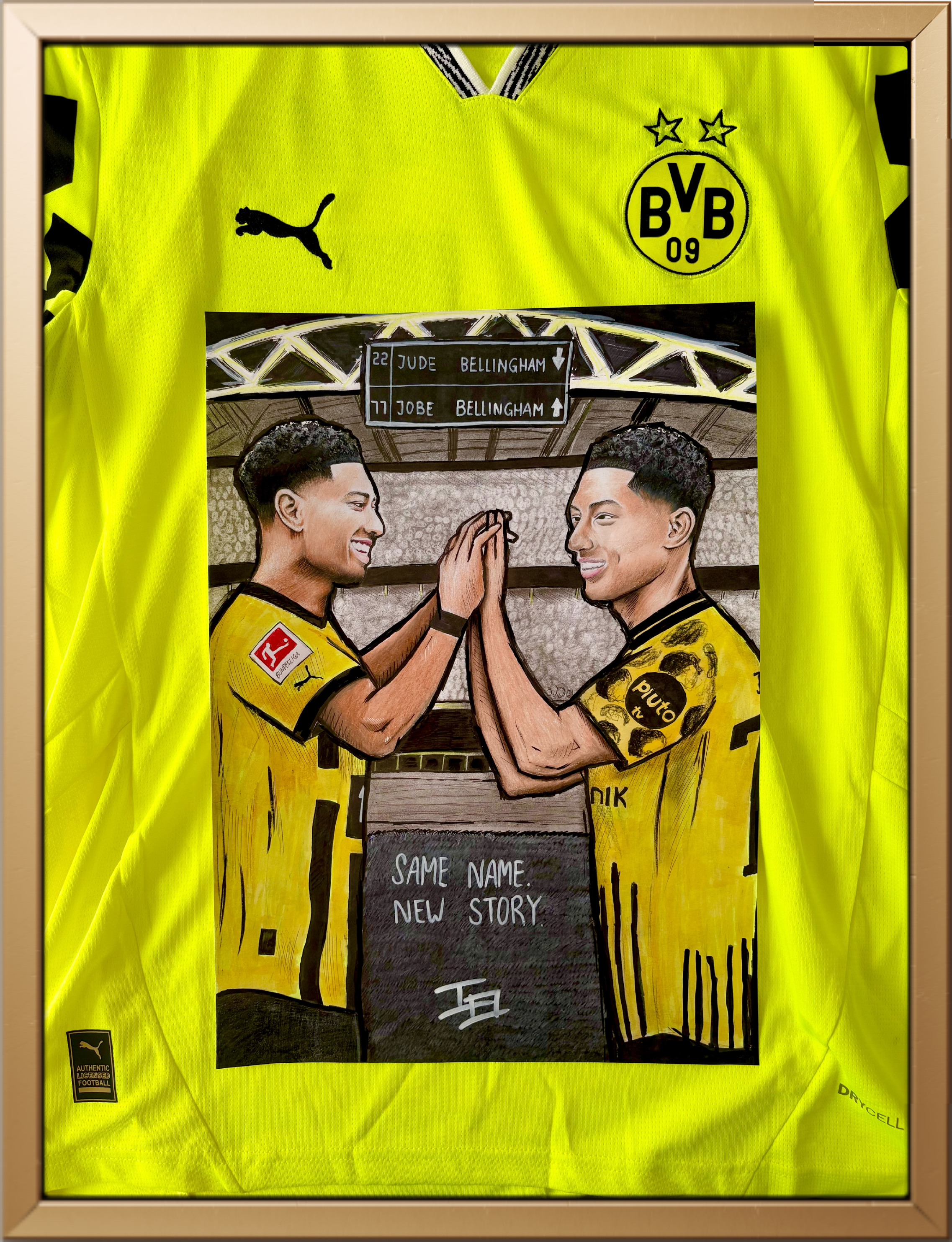 Jude & Jobe Bellingham x BVB IO