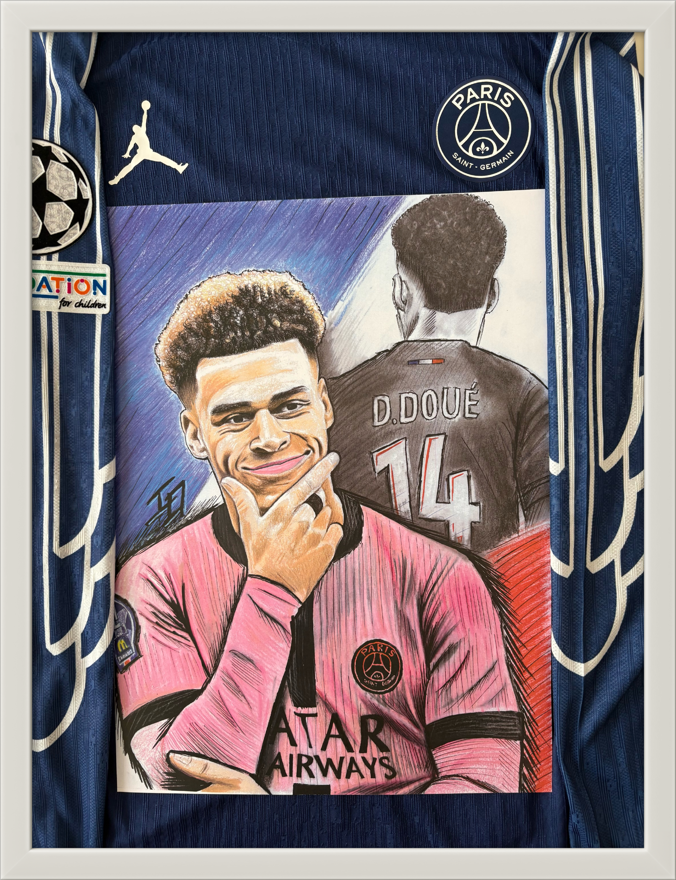 Desire Doue x PSG 4. IO