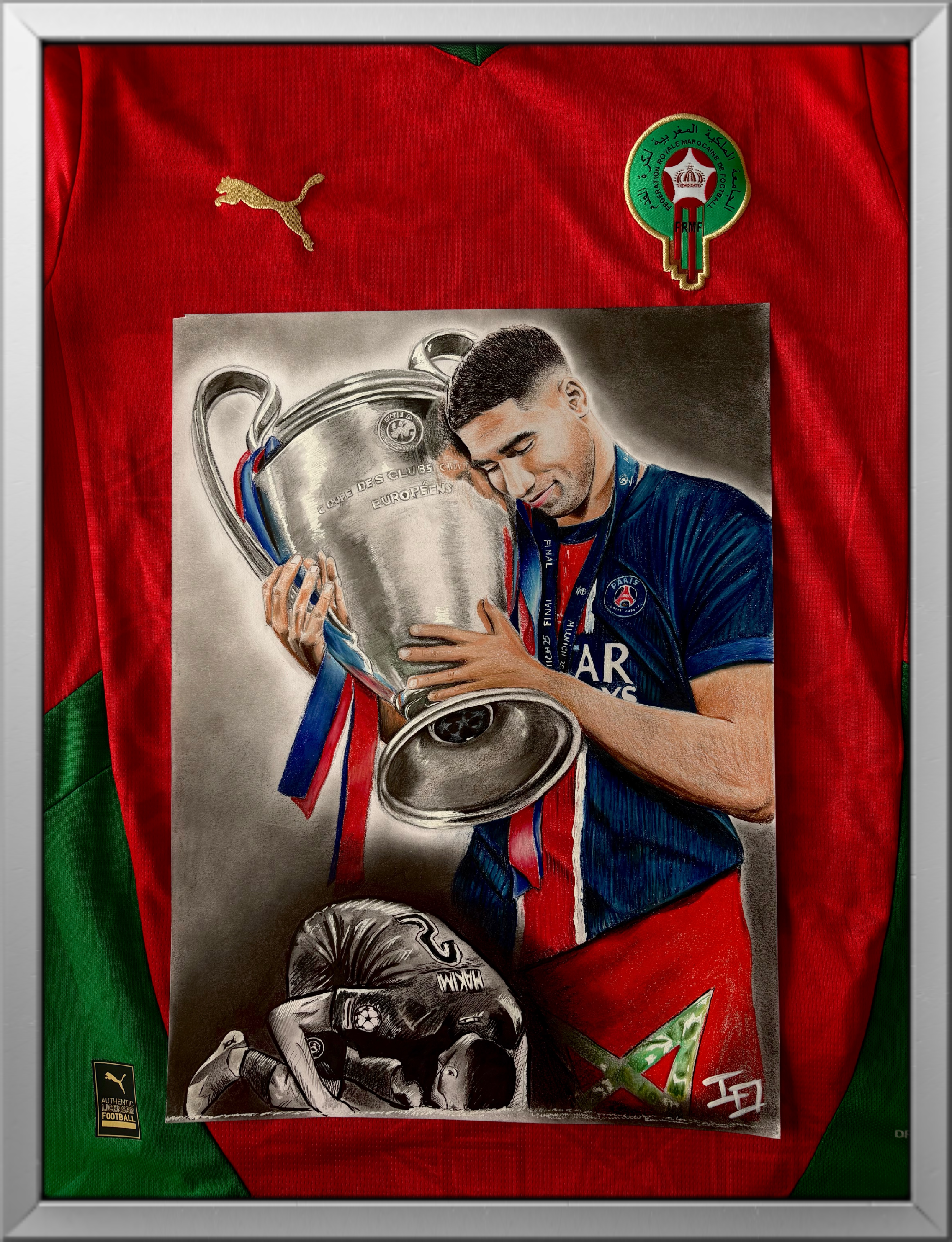 Achraf Hakimi x MAR IO