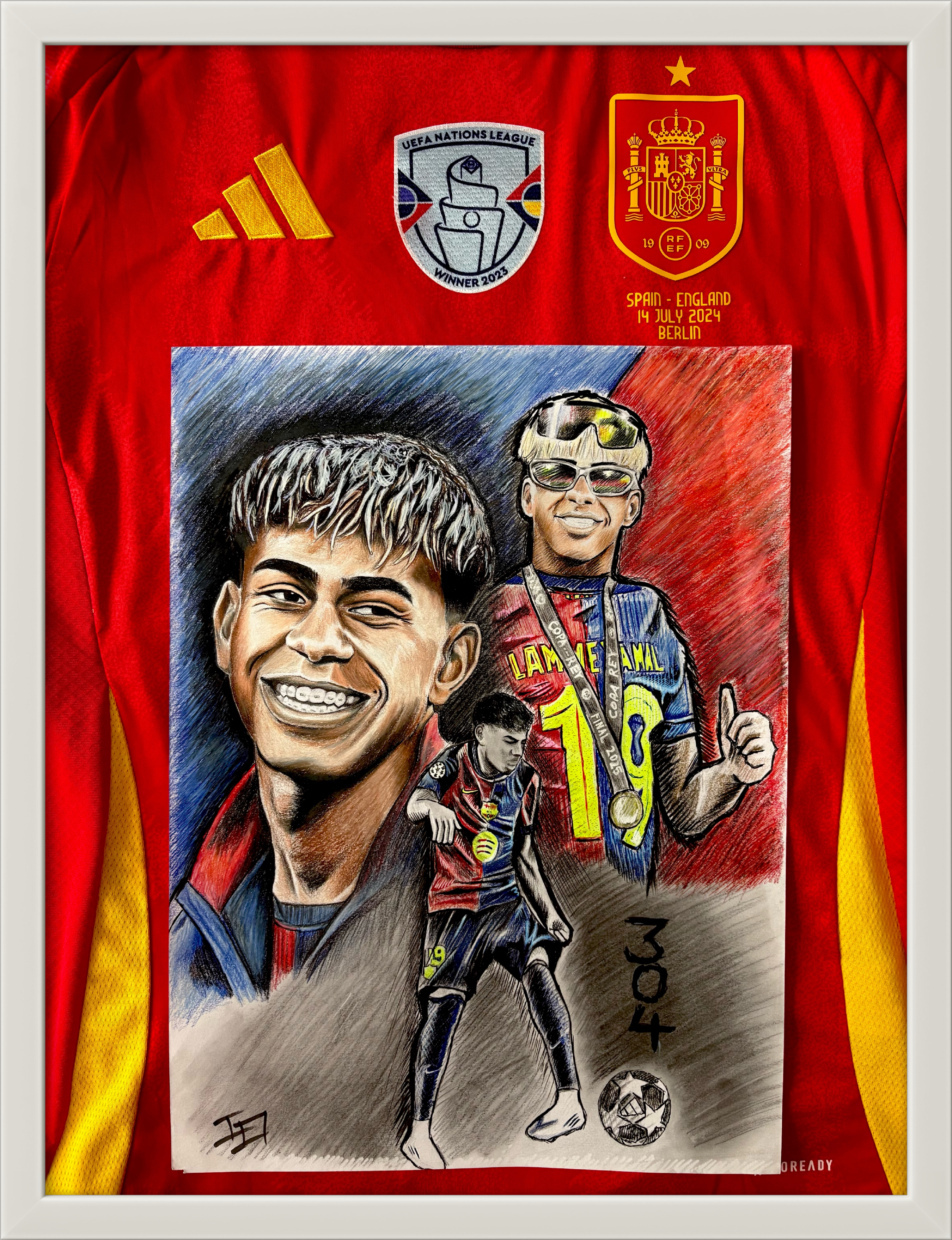 Lamine Yamal x SPANIEN IO