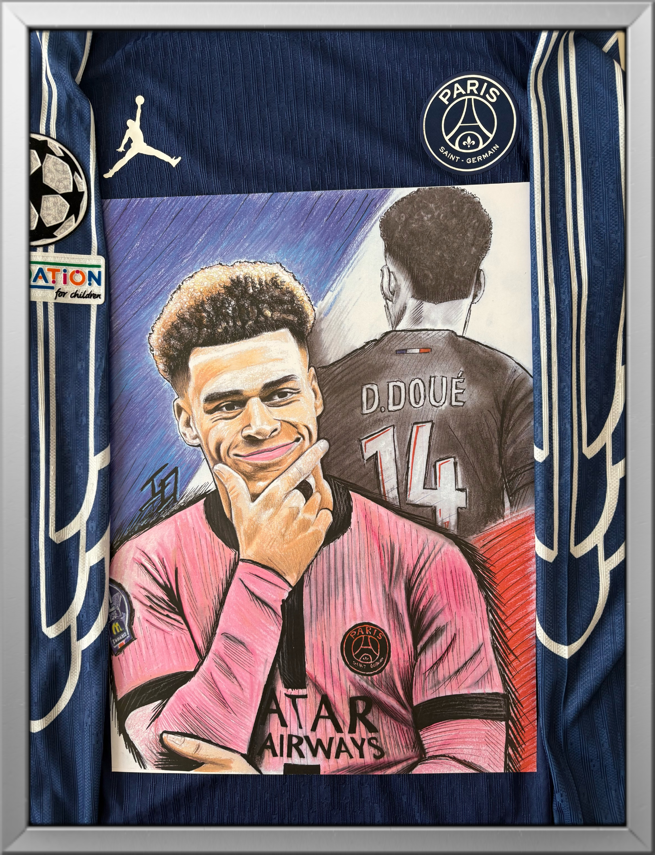 Desire Doue x PSG 4. IO